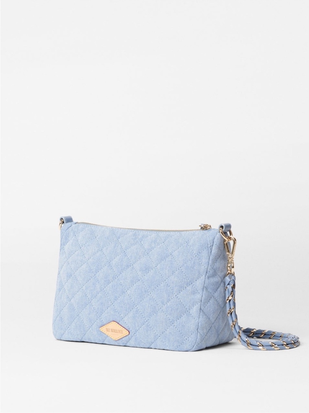 MZ Wallace Quilted Denim Ella Crossbody - Picture 2 of 5